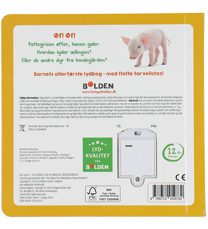 Forlaget Bolden Bog m. Lyd - Kig Og Lyt - Bondegården