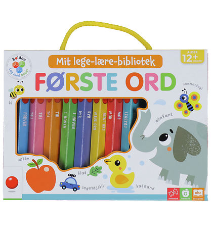Forlaget Bolden Bøger - Mit Lege-lære-bibliotek - Første Ord