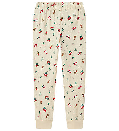 Name It Nattøj - NknVismas - Whitecap Gray/Christmas