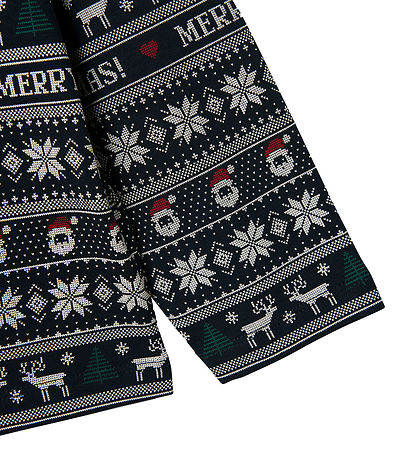 Name It Nattøj - NknVismas - Dark Sapphire/Merry Christmas