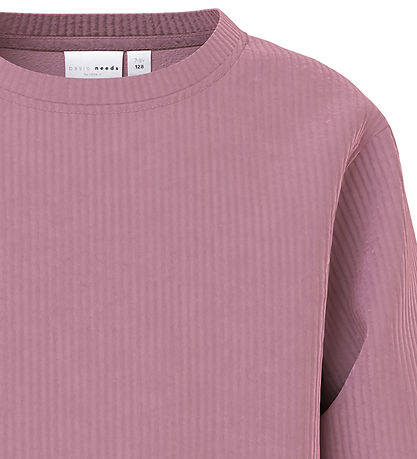 Name It Bluse - Fløjl - NkfVeloa - Mauve Orchid