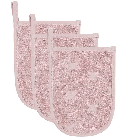 Müsli Badehandske - 3-pak - 14x18 cm - Nightingale