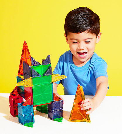 Magna-Tiles Magnetsæt - 62 Dele - MicroMAGS & Combo