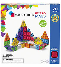 Magna-Tiles Magnetsæt - 70 Dele - MicroMAGS