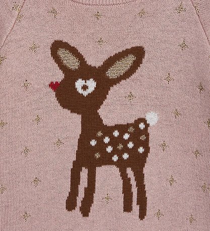 Hust and Claire Bluse - Strik - Pusle - Adobe Rose