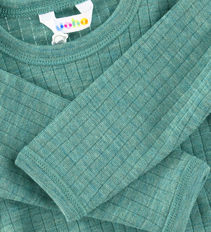 Joha Bluse - Uld - Grøn