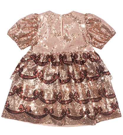 Konges Sløjd Kjole - Starla Bow Wow - Gold Blush