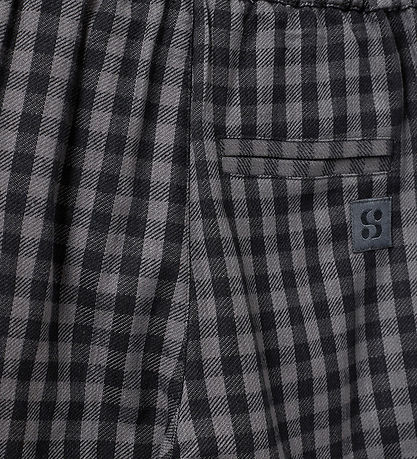 Sofie Schnoor Bukser - Black Checked