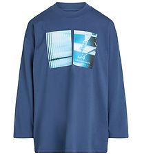 Calvin Klein Bluse - Shifted Picture - Ensign Blue
