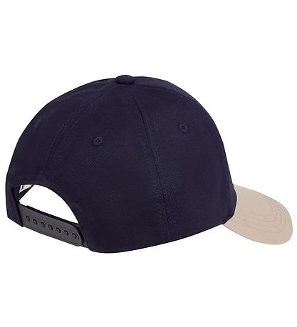 Tommy Hilfiger Kasket - Essential Colorblock - Space Blue