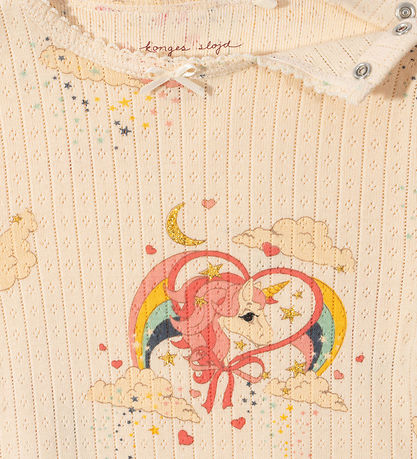 Konges Sløjd Body l/æ - Minnie Glitter - Horn Stars