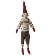 Maileg Nisse - 61 cm - Dreng m. Buks/Strik Bluse