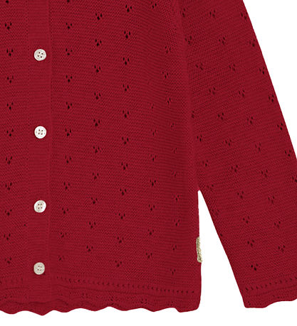 Hust and Claire Cardigan - Strik - Caren - Teaberry