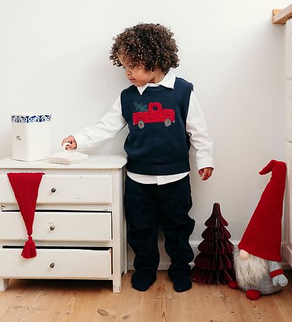 Hust and Claire Vest - Strik - Princo - Navy