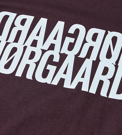 Mads Nørgaard T-shirt - Tuvina - Plum Perfect