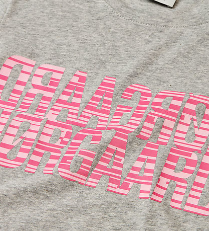 Mads Nørgaard T-shirt - Tuvina - Light Grey Melange