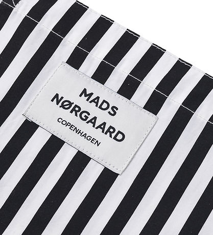 Mads Nørgaard Shopper - Atoma - Black Beauty/White Alyssum