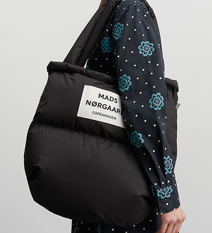 Mads Nørgaard Shopper - Recycle Pillow Bag - Sort