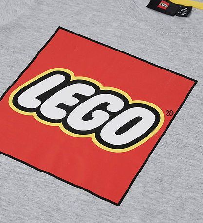 LEGO® Wear T-Shirt - LWTano 631 - Grey Melange m. Logo