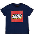 LEGO® Wear T-Shirt - LWTano 631 - Dark Navy m. Logo