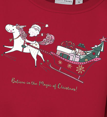 Name It Sweatshirt - NmfVismas - Jester Red