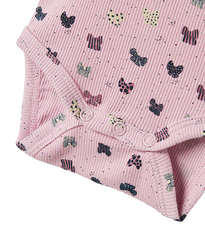Name It Body l/æ - Rib - NbfRibow - Corsage m. Sløjfer
