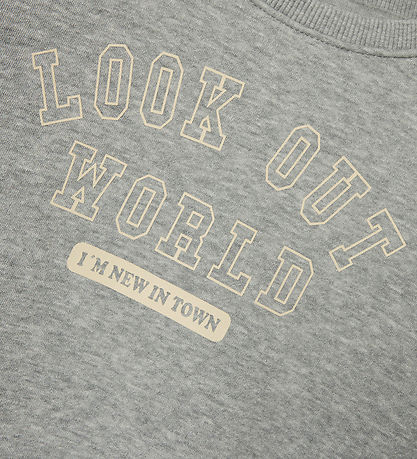 Name It Sweatshirt - NmnLew - Grey Melange