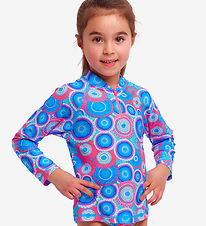 Funkita Badebluse - Zippy Rash - UV50+ - Bundjalung Blue