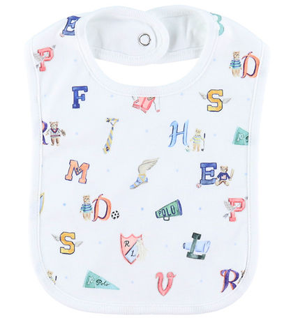 Polo Ralph Lauren Hagesmæk - Hvid m. Print