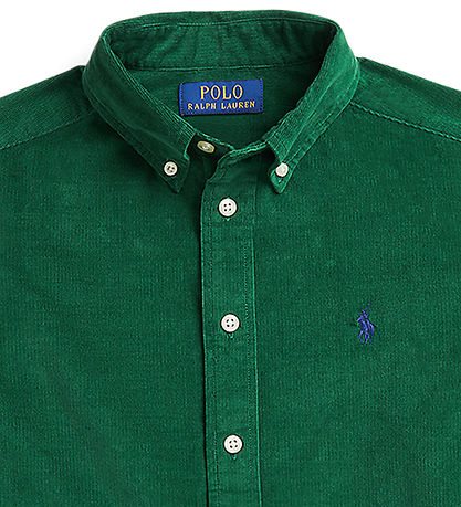 Polo Ralph Lauren Skjorte - Fløjl - Grøn
