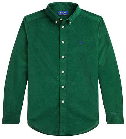 Polo Ralph Lauren Skjorte - Fløjl - Grøn