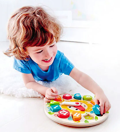 Hape Aktivitetslegetøj - Chunky Clock Puzzle