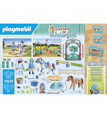 Playmobil Horses Of Waterfall -  Moderne Rideskole - 71637 - 67 
