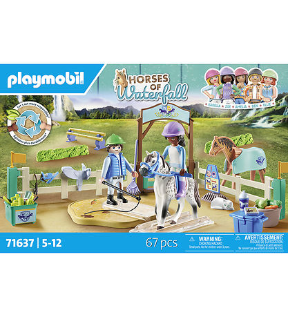 Playmobil Horses Of Waterfall -  Moderne Rideskole - 71637 - 67 