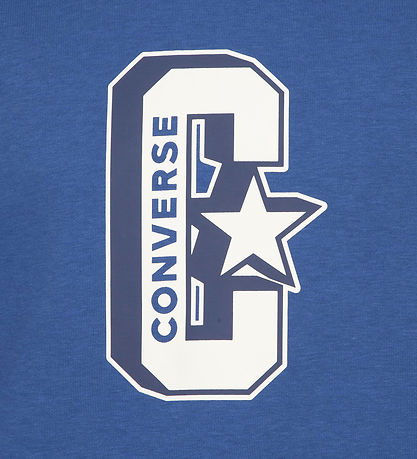 Converse Sweatsæt - Hættetrøje/Buks - Navy/Amor Blue