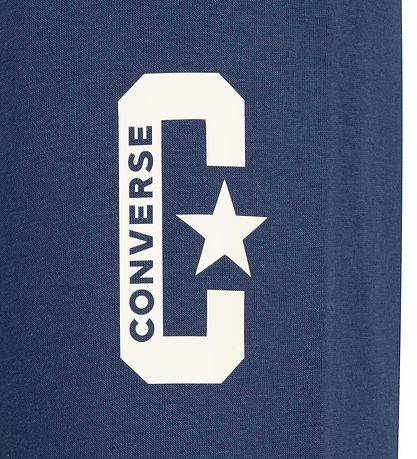 Converse Sweatsæt - Hættetrøje/Buks - Navy/Amor Blue