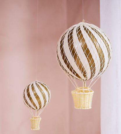 Filibabba Luftballon - 10 cm - Gylden