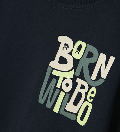 Name It Bluse - NmmVux - Dark Sapphire/Born To Be Wild