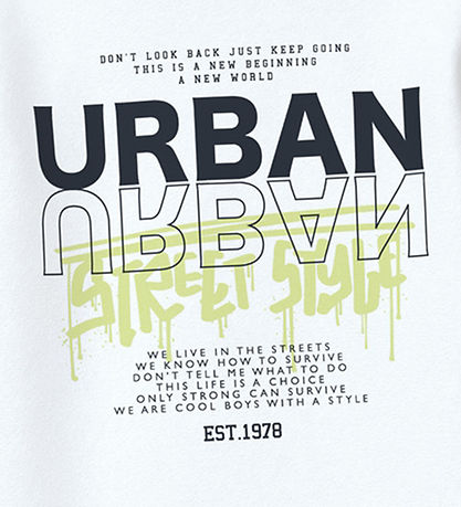Name It Bluse - NkmVux - Bright White/Urban