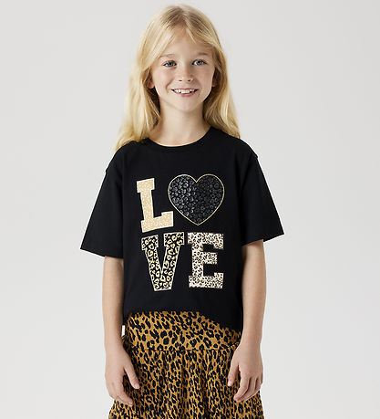 Name It T-shirt - NkfRikoline - Black