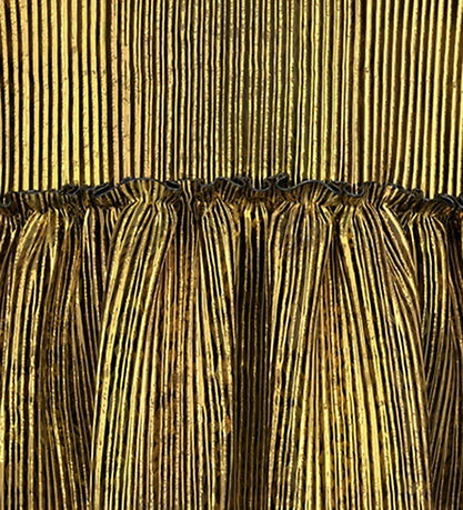 Name It Kjole - NkfRitallica - Gold Colour