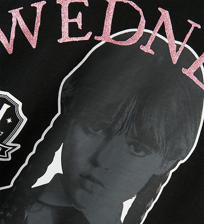 Name It Hættetrøje - NkfAda Wednesday - Sort