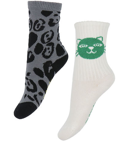 Mini Rodini Strømper - 7-pak - Cats - Multi