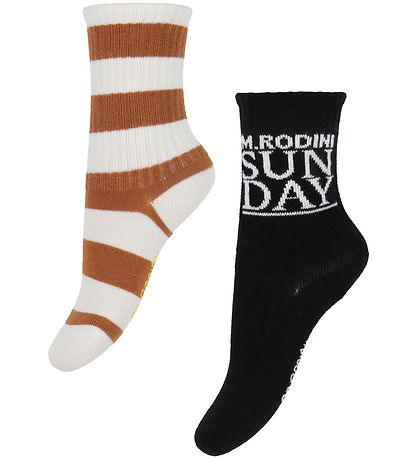 Mini Rodini Strømper - 7-pak - Cats - Multi