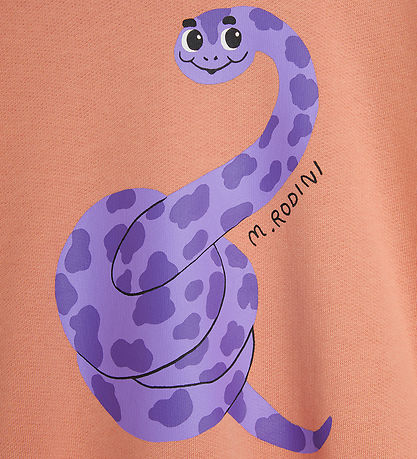 Mini Rodine Sweatshirt - Snake Up - Pink