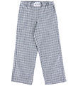 Name It Bukser - NknStrane - Grey Melange Checks
