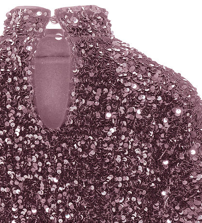 Kids Only Kjole - KogConfidencels Sequins - Mauve Shadows
