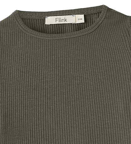 Fliink Bluse - Rib - Kenna - Beetle