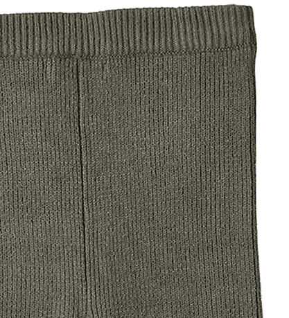Fliink Leggings - Strik - Benna Rib - Beetle