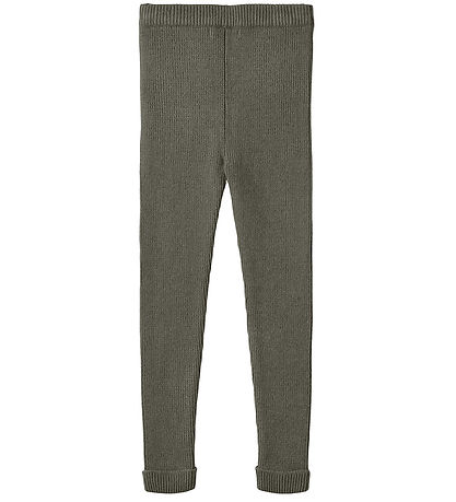 Fliink Leggings - Strik - Benna Rib - Beetle